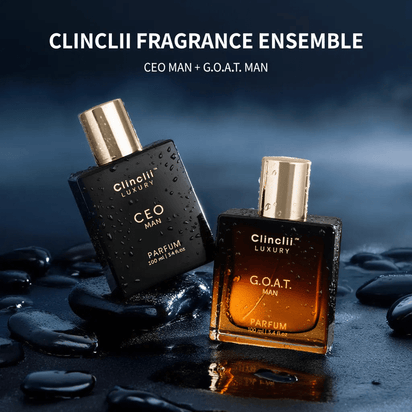 Final 3 Hours: 64%OFF Gentlemen's Fragrance Set with CEO MAN Perfume & G.O.A.T MAN Aroma - Kiyomi Cosmetics