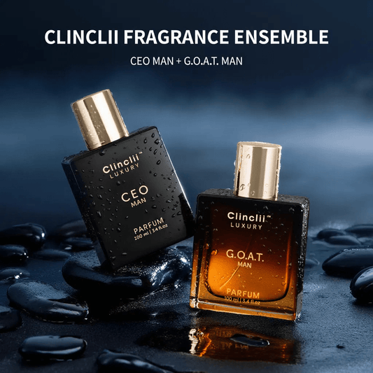 Final 3 Hours: 64%OFF Gentlemen's Fragrance Set with CEO MAN Perfume & G.O.A.T MAN Aroma - Kiyomi Cosmetics